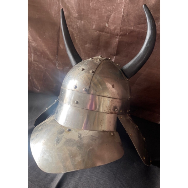 Medieval Viking Warrior Helmut - Horned Armoury 20T
