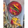 Image 5 : Large Assortment of Artificial: Grapes and Other Fruit, Decorative Corn, Fake Peppers and More!