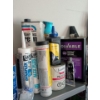 Image 3 : Shop Fluids Essentials - WD40 Spray Paints Acetone Chaulking Chain Lube Wood Stain & more