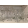 Image 3 : Double Door Cabinet Contents - Crystal Stemware Mugs & More