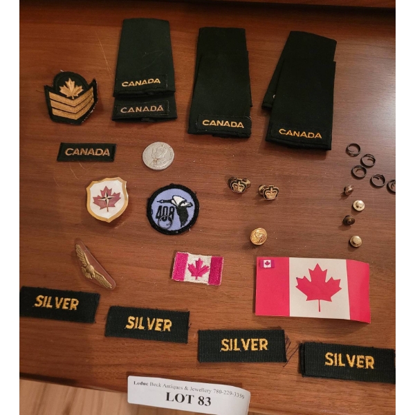 Canadian Military and Commemorative Items