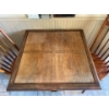Image 3 : Antique Fir Table 36 x 26 x 28T & 2 Antique Chairs  