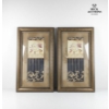 Image 1 :  Pair Of Framed Floral Art Prints 