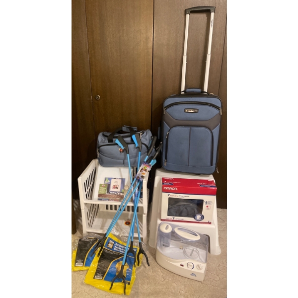 Misc. Home Essentials - Tracker Luggage Set Step Stool Storage Stackers & More