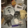 Image 7 : Collection Of Baking & Kitchen Items To Cook And Bake  Rolling Pin, Measure Cups, Cannisters, Pyrex 
