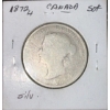 Image 3 : 1872 Canadian 50 Cent Coin 92.5% Silver 11.62 Grams
