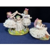 Image 2 : Meissen Dresden Floral China Figurines (CANNOT SHIP)