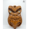 Image 3 :  "Wheku" Carved Wood Mask 10''*15''INCHES, Wooden Bird Figurine, Vintage Bee Smoker, Wooden Coaster