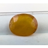 Image 1 : 9.23 ct Certified Kashmir Yellow Sapphire Gemstone ($12,599 Appraisal)