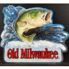 Image 1 : 1996 Old Milwaukee Beer Wall Decor Sign 21"X 23.5"