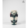 Image 4 :  Moorcroft Pottery Plum Tree And Birds Pattern Vase 7.25''INCHES IN HEIGHT