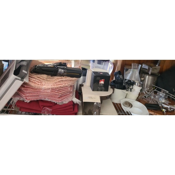 Hamilton Beach Blender, Placemats, Measuring Cups, Ice Bucket and More!