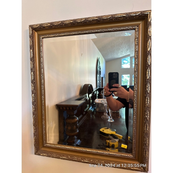 Beveled Glass Mirror 20Wx24T