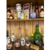 Image 2 : Vintage Glass Bottles & Products Collection Incl. Tornado Dust, Shoe Polish 