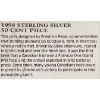 Image 3 : 1998 Canadian 50-Cent Sterling Silver Coin From The "Canadian Sports Firsts" 92.5% Silver 9.3 Grams
