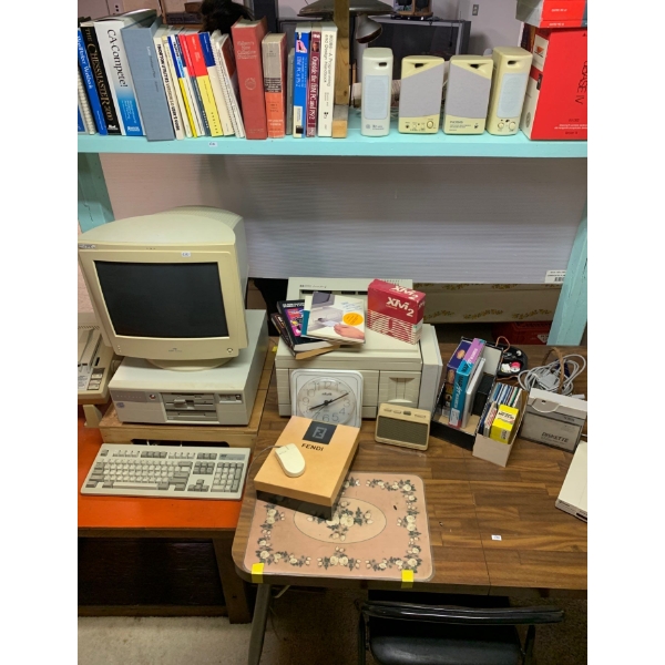 Vintage Electronic Collection- Apex 80 by Epson ADI Microscan & Hp Laserjet 4