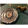 Image 2 : small brass lion and a pewter SCHLESWIG -HOLSTEIN collectable plate