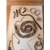 Image 7 : Fashion Jewelry Collection - Rope Chain Necklace Silver Set Hoop Earings & more