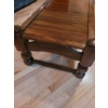 Image 2 : Rectangular Wooden Coffee Table with Turned Legs