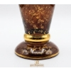 Image 4 : Vintage Vecchia Murano Amethyst Glass 24K Gold Gilt Accents. 10''INCHES HEIGHT