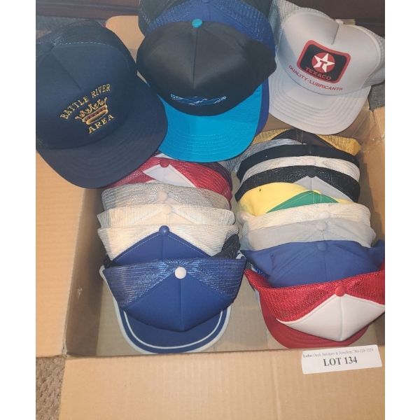 Large Collection of Baseball Caps incl Esso, Hydro Testors & more