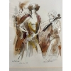 Image 3 : lena Sotskova titled Prima Donna signed by the artist Limited edition print 58/95 from 2011