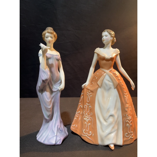 Two Royal Doulton Porcelain Figurines