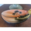 Image 4 : Spanish Glass Bowl 12 dia, 5 1/2 h.  Noritake Japanese Hand Painted Dish & Decorative Spheres