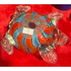 Image 2 : Vintage Colored Glass Tortoise Turtle  4"tall