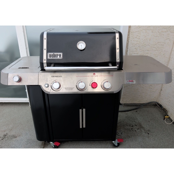 Weber Genesis E-335 Natural Gas Grill w/ Side Searing Burner 