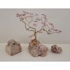 Image 1 : Stunning Gemstone Tree 8T w/ Oriental Hand Carved Stone Art 