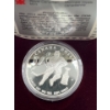 Image 2 : 1993 Canadian 100th Anniversary of the Stanley Cup Silver Dollar 25.175g 92.5% Silver	