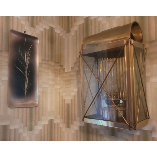  Brass/Metal Hangable Decor - Oil Lamp, Wall Planter, Hanging Piece 