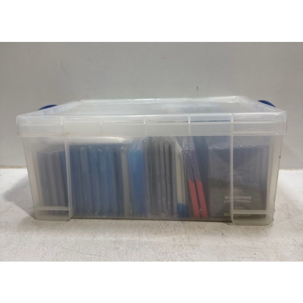 Supplies for Card Collectors - Bin of Card Sleeves