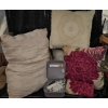Image 1 : Throw Pillows with Floral Accent and Beauty Device Set