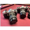 Image 2 : Camera collection. sMC Pentax-A zoom 1:3.5-4.5 35-70mm and ASAHI Pentax K 1000. Additional lenses, 