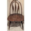 Image 2 : Wooden Bow-Back Windsor-Style Chairs With Spindle Design