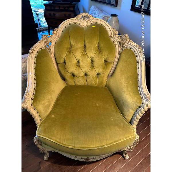 Victorian Arm Chair 33Wx34Dx37T