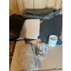 Image 1 : Furniture decking /dust skirt and padding, 2 x chair bottom, and tons of common sense.