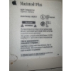 Image 3 : Macintosh Plus Apple Computer Mo.M0001A w/ Accessories