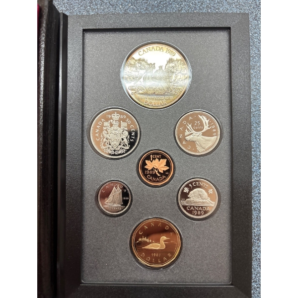 1989 Canadian Dollar Set