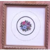 Image 3 : Decorative Home Lot Including Framed Art, Cushions, Rug, and Floral Arrangement