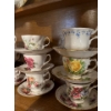 Image 1 : Collection of six tea cup, and saucer's bone China.