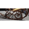 Image 4 : Wooden Rocking Chair w/ Rattan Seat and Back 22 W, Seat 20 D, Rocker 38.5 D, 44 T