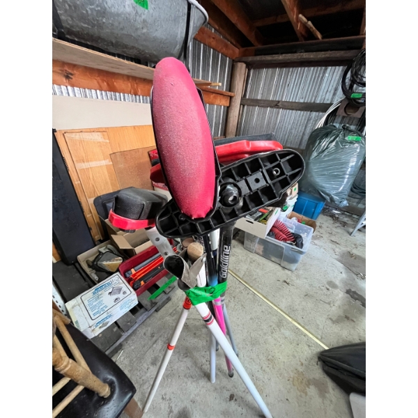 Variety of curling brooms