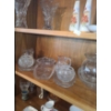 Image 8 : Contents of Cupboard: Vase 6 T, Royal Albert American Beauty Coffee/ Tea Carafe 9 T & Cups and More!