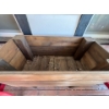 Image 2 :  wooden planter box height 36” length 36” death 18”