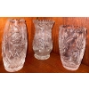 Image 2 : Assorted Crystal Collectible Vases & Dishware -Footed Crystal Vase & More