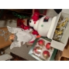 Image 3 : vintage Christmas, angel and decor lots of Christmas tree, decorations, vintage stocking stuffer box
