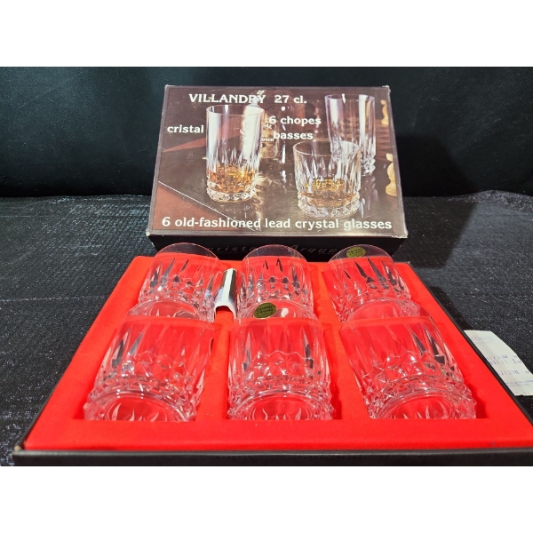 Cristal d'Arques Lead Crystal Glass Set